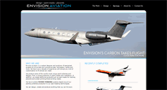 Desktop Screenshot of envisionaviation.com